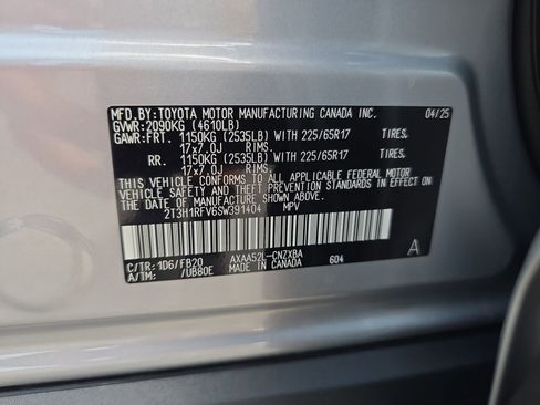 Used 2025 Toyota RAV4 LE FWD image 28