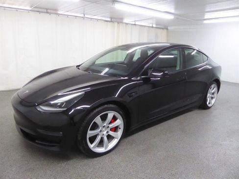 Used 2021 Tesla Model 3 Performance AWD/4WD image 3