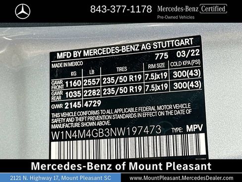 Certified 2022 Mercedes-Benz GLB 250 image 33