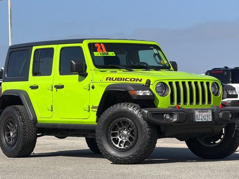 Used 2021 Jeep Wrangler Unlimited Rubicon w/ Xtreme Recon 35" Tire Package AWD/4WD image 2