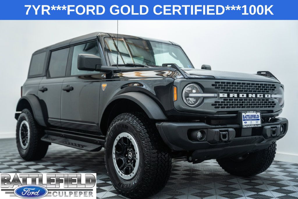 Certified 2026 Ford Bronco Badlands w/ Sasquatch Package AWD/4WD image 1