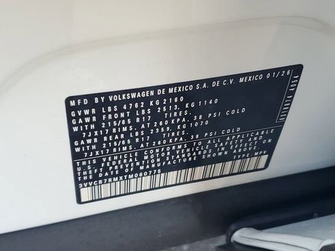 New 2026 Volkswagen Tiguan S image 27