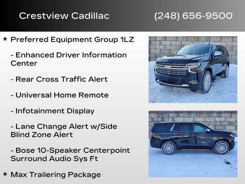 Used 2023 Chevrolet Tahoe Premier w/ Max Trailering Package image 30