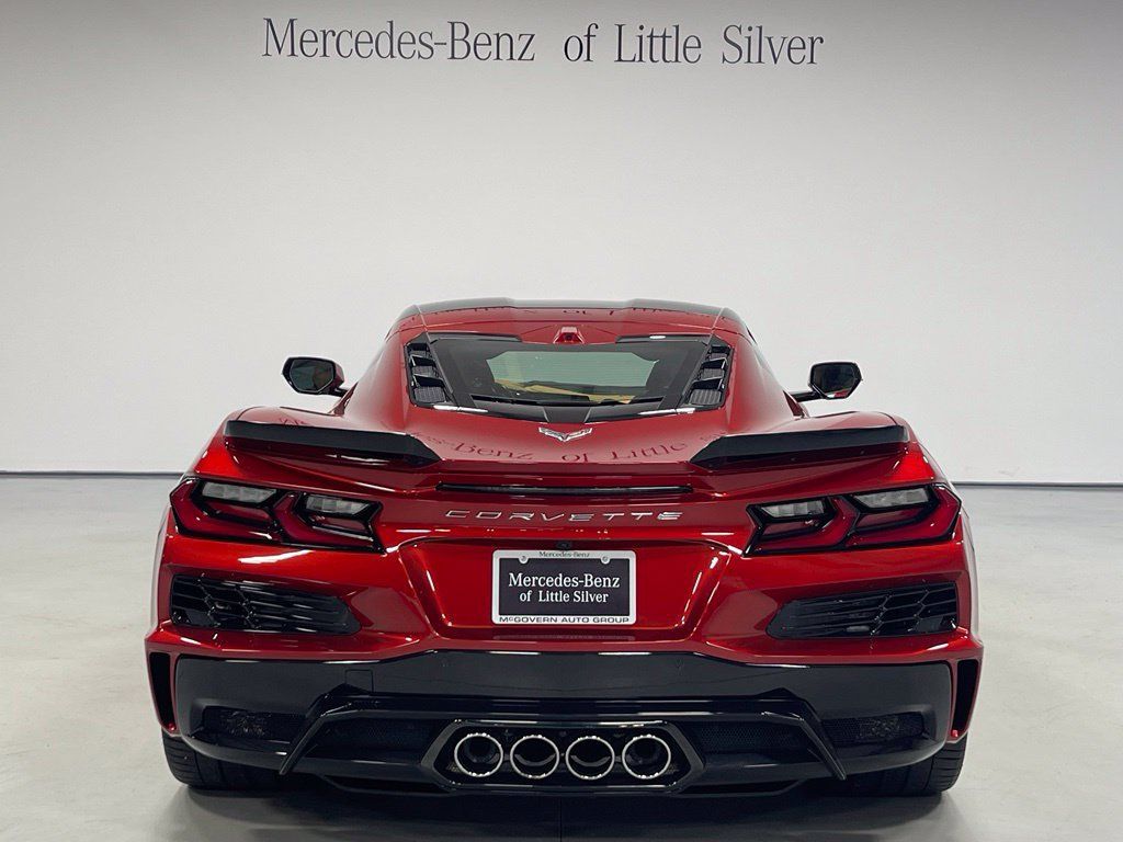 Used 2023 Chevrolet Corvette Z06 w/ Chrome Exterior Badge Package RWD image 4