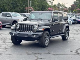 Used 2021 Jeep Wrangler Unlimited Sport w/ Sun And Sound Package AWD/4WD video 2