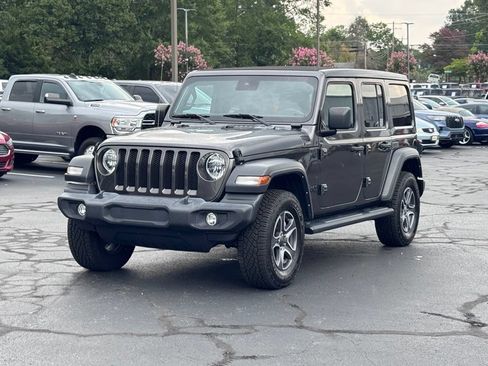 Used 2021 Jeep Wrangler Unlimited Sport w/ Sun And Sound Package AWD/4WD image 2