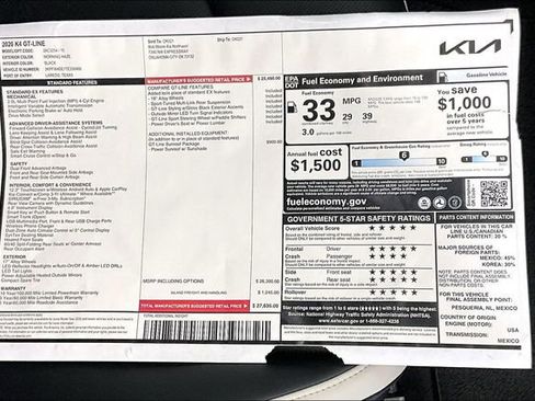 New 2026 Kia K4 GT-Line FWD image 14