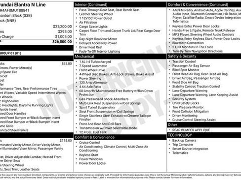 Used 2021 Hyundai Elantra N Line image 4