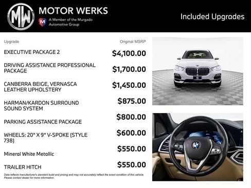 Used 2021 BMW X5 xDrive45e w/ Executive Package 2 image 4