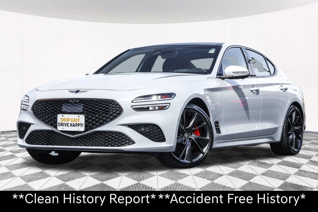 Used 2022 Genesis G70 3.3T w/ Sport Prestige Package AWD/4WD image 2