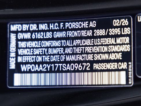 Certified 2026 Porsche Taycan RWD image 38