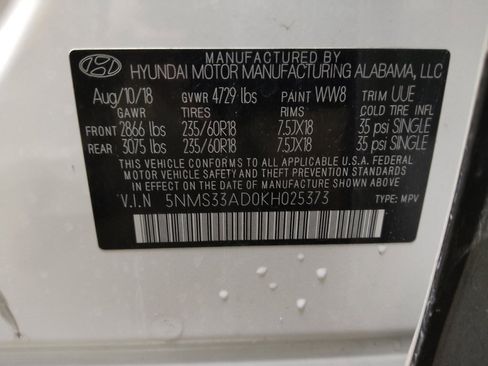 Used 2019 Hyundai Santa Fe SEL FWD image 33