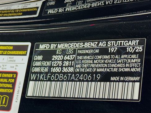 New 2026 Mercedes-Benz E 53 AMG e 4MATIC Sedan image 35