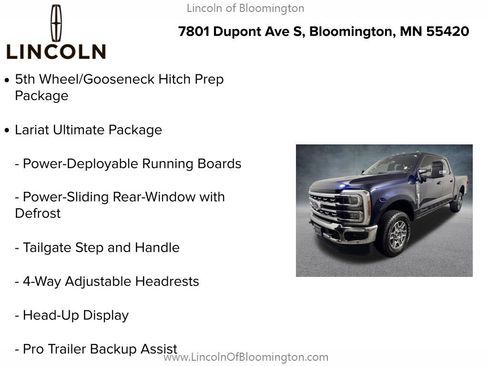 Used 2025 Ford F350 Lariat w/ Lariat Ultimate Package AWD/4WD image 5