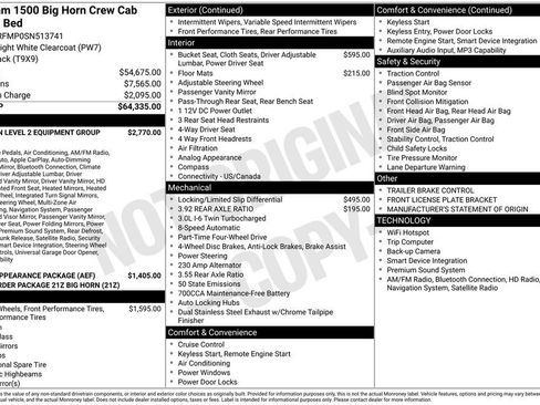 Certified 2025 RAM 1500 Big Horn AWD/4WD image 34