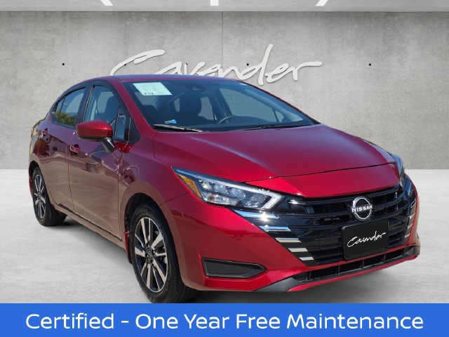 Certified 2025 Nissan Versa SV w/ Trunk Package FWD image 2