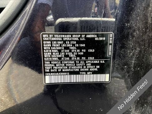 Used 2018 Volkswagen Atlas SE AWD/4WD image 26