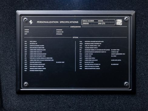 Used 2023 Ferrari 296 GTS image 48