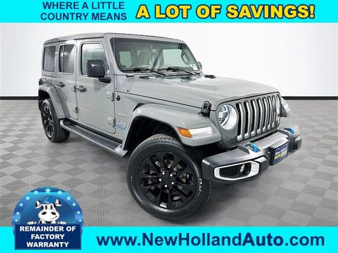 Used 2022 Jeep Wrangler Unlimited Sahara w/ Cold Weather Group image 1