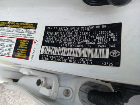 Used 2017 Toyota Camry SE FWD image 10