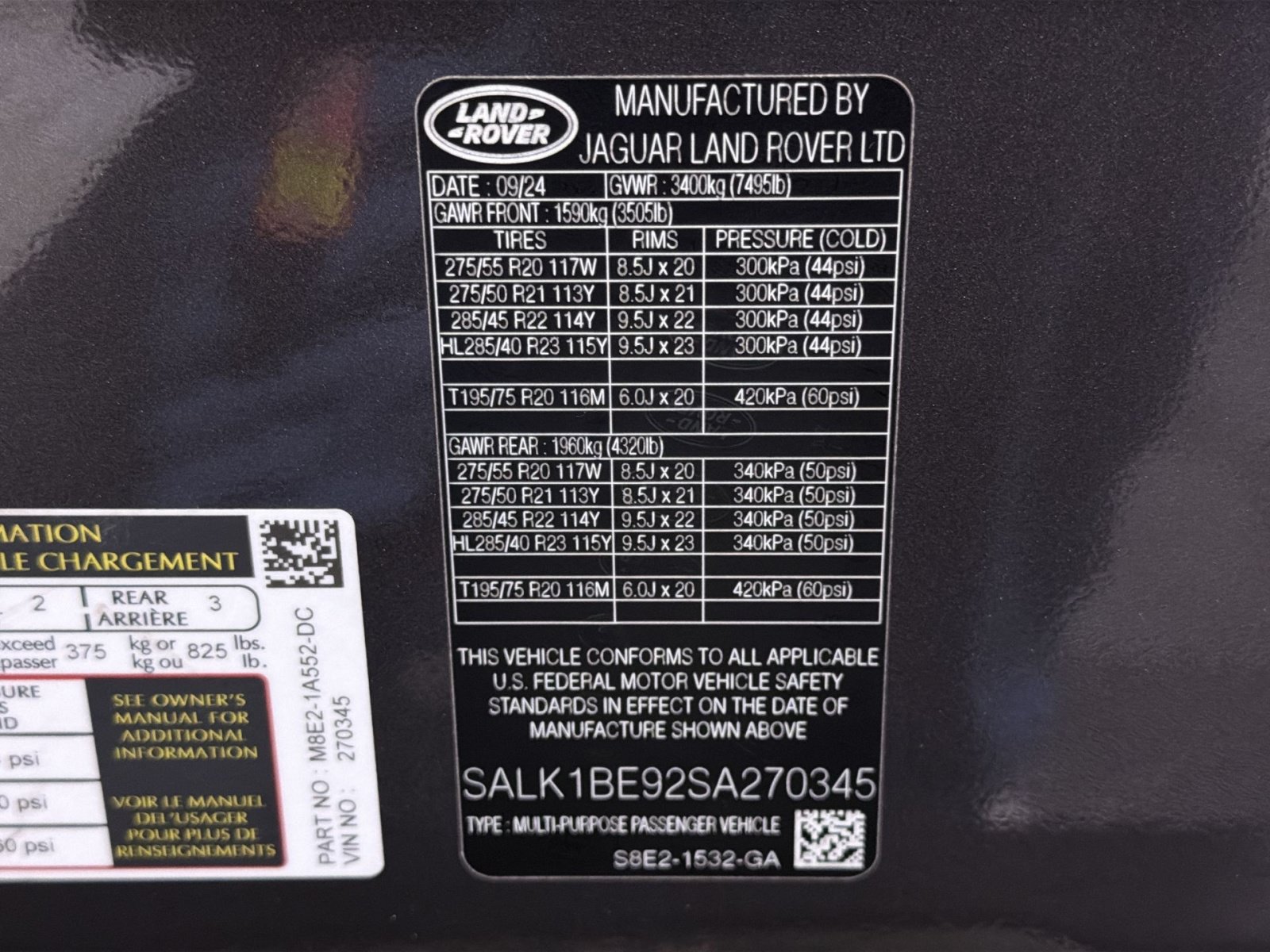 Used 2025 Land Rover Range Rover Long Wheelbase Autobiography AWD/4WD image 31