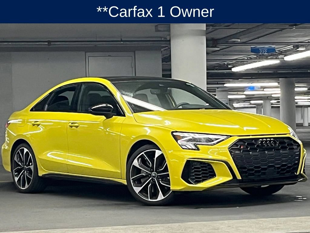Used 2023 Audi S3 Premium w/ Black Optic Package AWD/4WD image 2