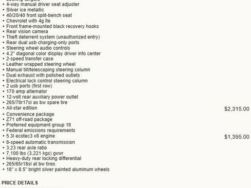 Used 2019 Chevrolet Silverado 1500 LT w/ All-Star Edition AWD/4WD image 3