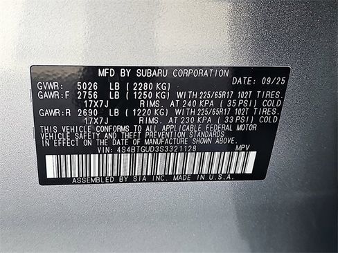 New 2025 Subaru Outback Wilderness image 22