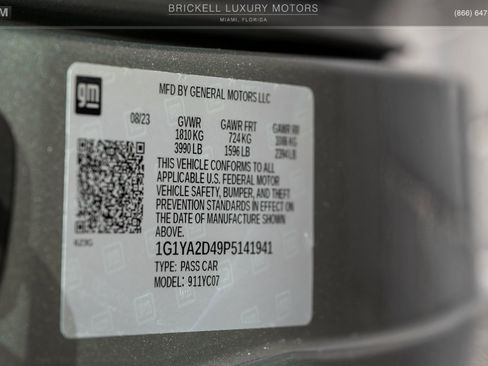 Used 2023 Chevrolet Corvette Stingray Coupe w/ 1LT image 26