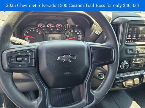 Used 2025 Chevrolet Silverado 1500 Custom Trail Boss AWD/4WD image 25