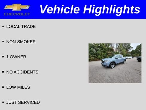 Used 2025 Honda Ridgeline RTL image 2