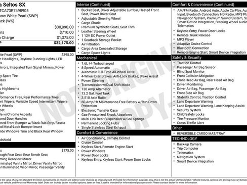 Used 2024 Kia Seltos SX image 6