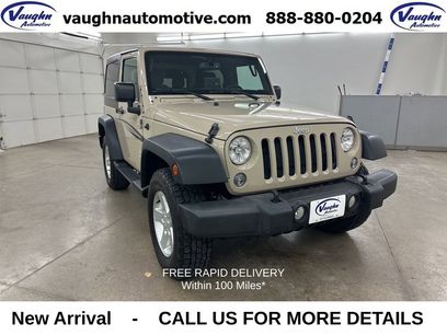 Used 2016 Jeep Wrangler Sport w/ Quick Order Package 24S