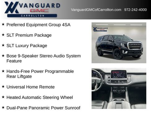 Used 2021 GMC Yukon SLT w/ SLT Premium Package image 6