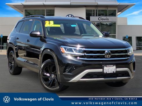 Used 2023 Volkswagen Atlas SE w/ Black Wheel Package AWD/4WD image 1
