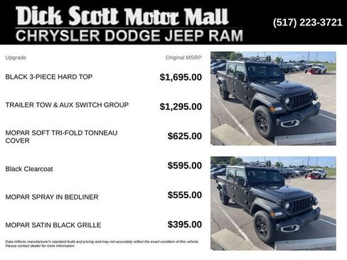 Used 2025 Jeep Gladiator Sport AWD/4WD image 2