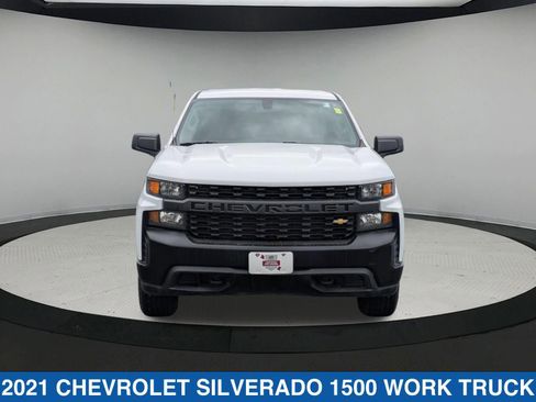 Used 2021 Chevrolet Silverado 1500 W/T w/ WT Fleet Convenience Package AWD/4WD image 9