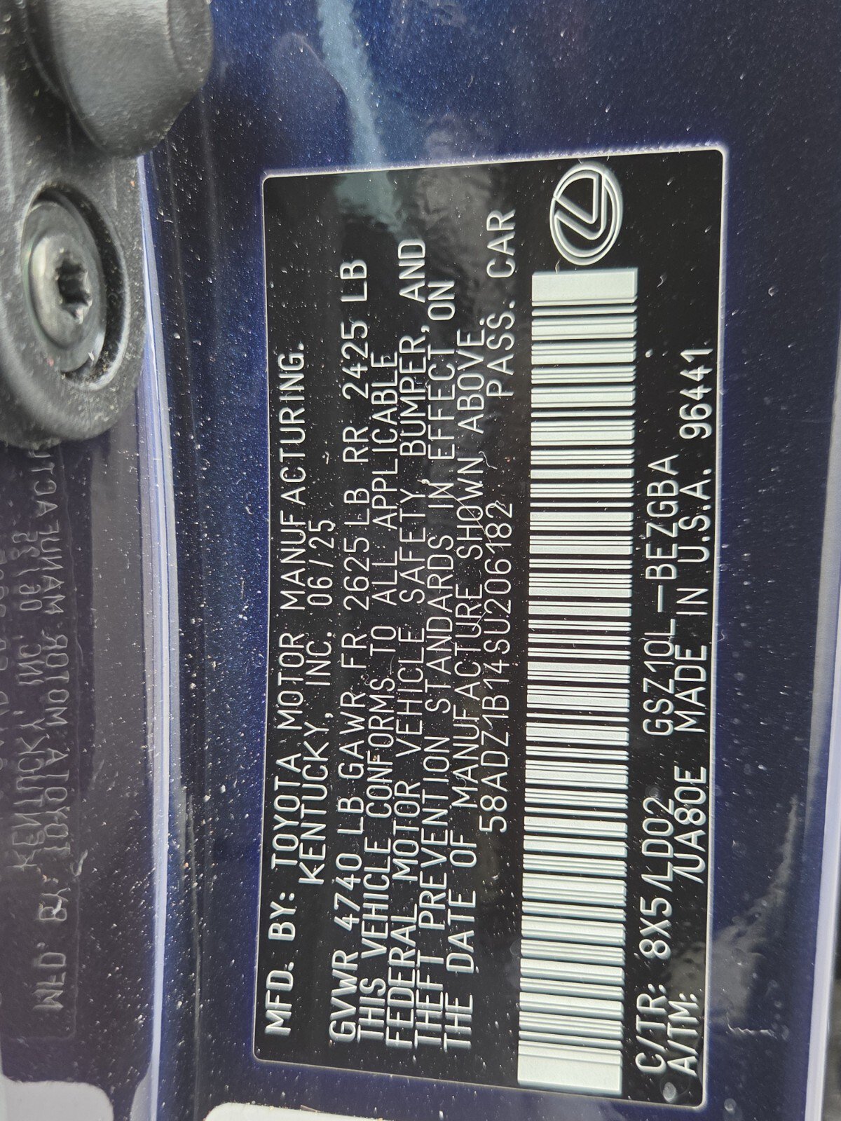 Used 2025 Lexus ES 350 w/ Premium Package FWD image 13