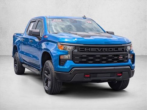 Used 2022 Chevrolet Silverado 1500 Custom Trail Boss AWD/4WD image 3