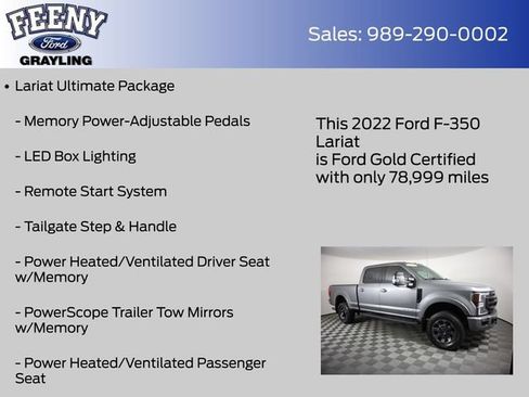 Used 2022 Ford F350 Lariat w/ Tremor Off-Road Package AWD/4WD image 20