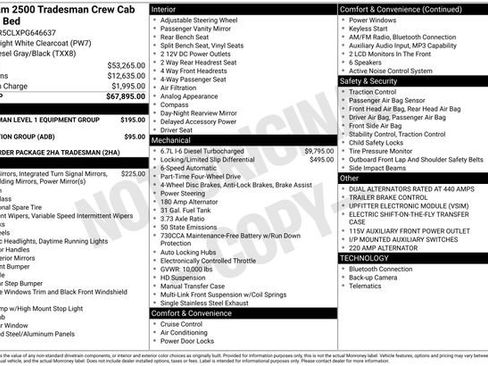 Used 2023 RAM 2500 Tradesman image 17