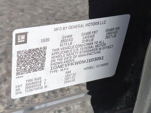 Used 2021 Chevrolet Traverse LS w/ LPO, Cargo Package image 25