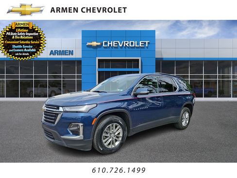 Certified 2023 Chevrolet Traverse LT w/ LPO, Floor Liner Package AWD/4WD image 1