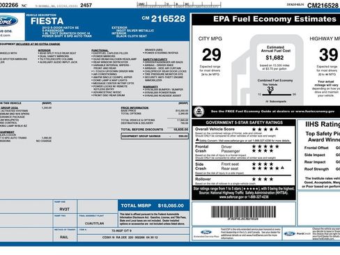 Used 2012 Ford Fiesta SE FWD image 36