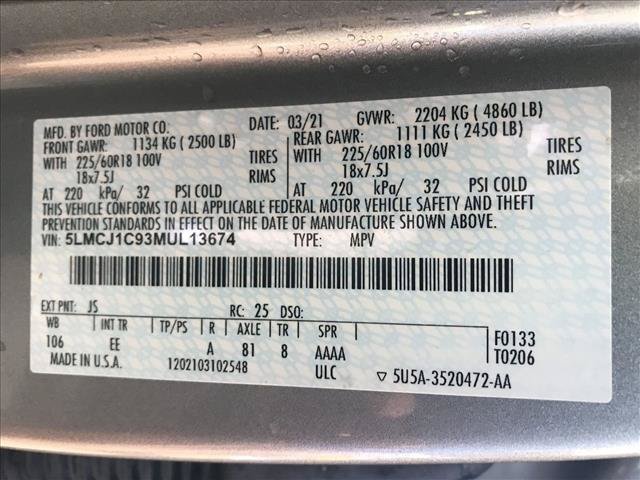 Used 2021 Lincoln Corsair FWD image 22