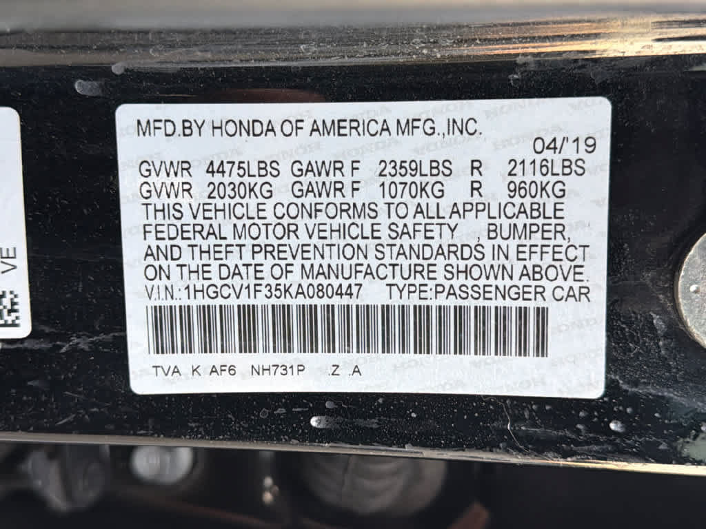 Used 2019 Honda Accord Sport image 32