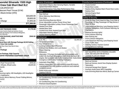 Certified 2023 Chevrolet Silverado 1500 High Country w/ Technology Package AWD/4WD image 21