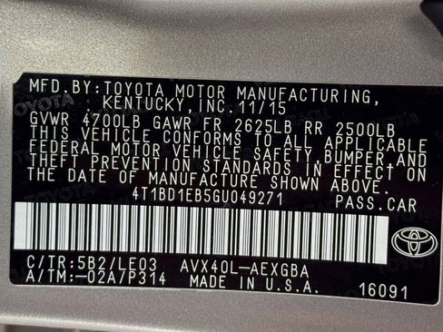 Used 2016 Toyota Avalon XLE Premium image 35