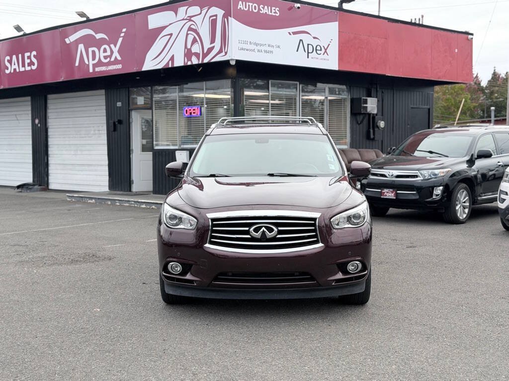 Used 2014 INFINITI QX60 Luxe w/ Deluxe Touring Package AWD/4WD image 2
