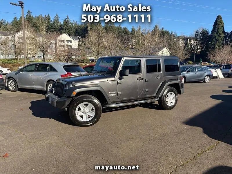 Used 2016 Jeep Wrangler Unlimited Sport w/ Quick Order Package 24S AWD/4WD image 1